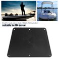 thumbnail image 4 of Transom Outboard Plate, Plastic Easy To Install Inflatable Boat Transom Pad Lightweight  For Kayak, 4 of 8