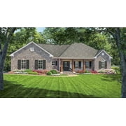 House Plan Gallery HPG-1751 1,751 sq ft x 45' - 10" Framed House Plan Blueprints (Set of 5)