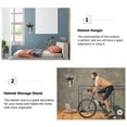 thumbnail image 3 of KAKOWELY Multi-functional Helmet Holder Practical Helmet Storage Rack Wall Mounted Rack,7.87X"X6.5"X5.31", 3 of 5