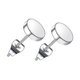 thumbnail image 1 of Pendientes de aro de Acero inoxidable Yashi Estilo 2, 1 of 5