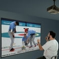 thumbnail image 5 of Mount-It! Portable 100" Projector Screen Foldable Anti-Crease Screen for Indoor and Outdoor Projection, 5 of 7