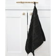 thumbnail image 6 of All-Clad Solid Cotton Kitchen Towels, 2-Pack, Black, 6 of 7