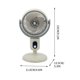 thumbnail image 3 of Ventilador, ventilador de techo, ventilador de escritorio, ventilador portátil, luz nocturna digital, ventilador de escritorio con tres velocidades de viento de alta potencia y ángulo ajustable para c, 3 of 5
