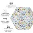 thumbnail image 3 of Honeii Beautiful wild flower forest Print Leather Coaster Set of 4, Ideal for Safeguarding Your Furniture from Drinks Spills and Effortless cleanup-Hexagon, 3 of 6