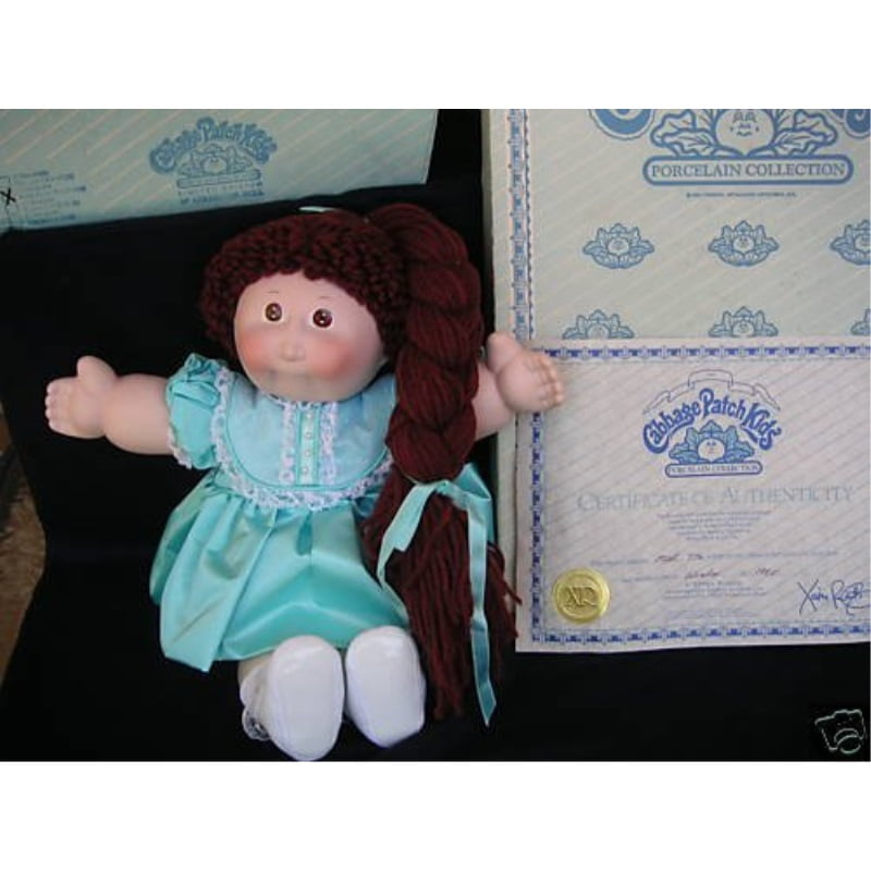 porcelain cabbage patch dolls 1985