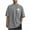 Gray, variant on Njagoc3 Mens Plus - Size Palm Tree Print T - Shirt, Loose Fit, Lightweight Fabric, Summer Casual & Beach, Relaxed Graphic Top