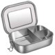 thumbnail image 1 of Bento Box Lunch Container Stainless Steel 3-compartment Bento Lunch Box For n, 1 of 5