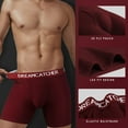 thumbnail image 3 of Natural Feelings Mens Underwear Boxer Briefs Cotton Underwear For Men Pack, 5 Pack, 3 of 7