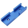 thumbnail image 4 of LoonWear 2Pcs 80Mm Woodworking Chute Cross Track Connector T-Track Intersection Aluminum, 4 of 5