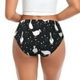 thumbnail image 3 of Womens Underwear Cartoon Cute Duck Hat Tie Flower Cuteness No Show Seamless Underwear for Women, Soft Stretch Women's Panties, Hipster Ladies Panties Bikini Underwear Briefs, 3 of 6