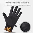 thumbnail image 4 of Guantes cálidos impermeables para hombres y mujeres, guantes antideslizantes para ciclismo, teléfono, pantalla táctil, antideslizantes, deportes al aire libre, esquí, Invierno, 4 of 5