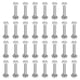 thumbnail image 1 of M3 x 20mm Tornillos Hexagonales de Acero Inoxidable 304, Tuercas, Kit de Surtido de Arandelas Planas y de Bloqueo, 30 Juegos, 1 of 6