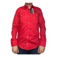 thumbnail image 2 of Camisa Vaquera Manga Larga Ariat Bordada Lisa Broche Hombre, 2 of 2