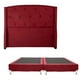 thumbnail image 1 of Box Base Cama King Size + Cabecera Zefyr Rojo, 1 of 7