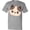 Athletic Heather, variant on Inktastic Cute Cat, Little Cat, Cat Head, Brown Cat T-Shirt