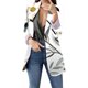 thumbnail image 1 of Gibobby Blazer de mujer casual Chaqueta De Mujer Casual Blazer Un Botón Encogimiento De Hombros Traje De Manga Larga Adelgazante(Blanco,G), 1 of 5