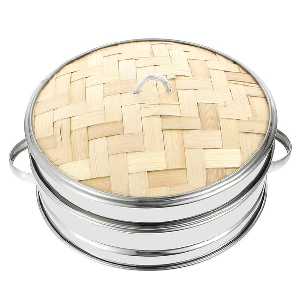 EeaseMX 1 juego de vaporera multifuncional de acero inoxidable para alimentos, utensilio de cocina