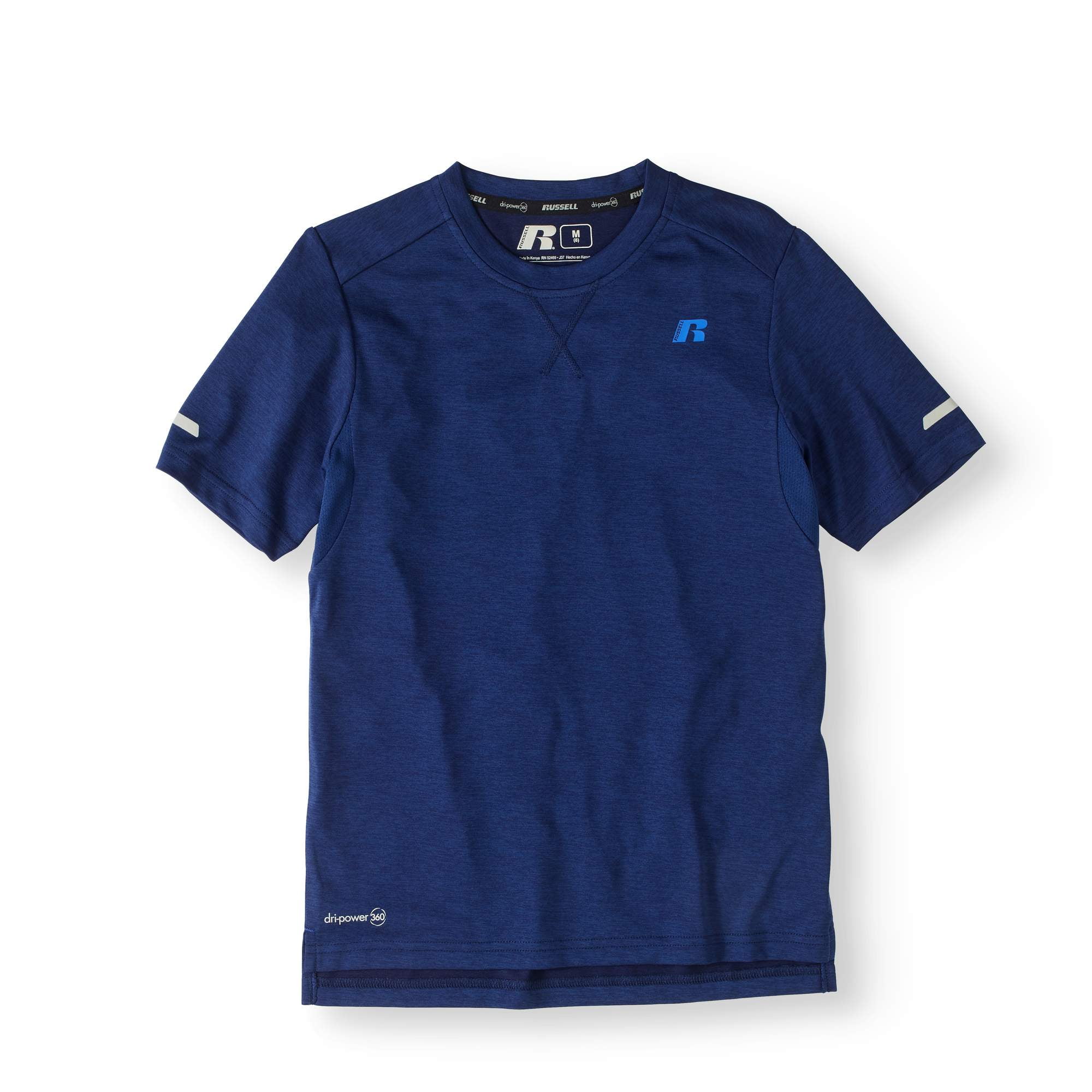 Boys' Short Sleeve Solid Performance T-Shirt