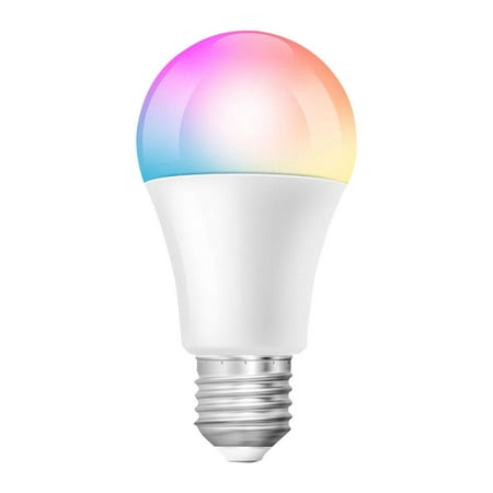 

Kotyreds 2pcs LED WiFi Smart Light E27 Bulb Head RGBCW Color Voice Lamp Home Party Decor
