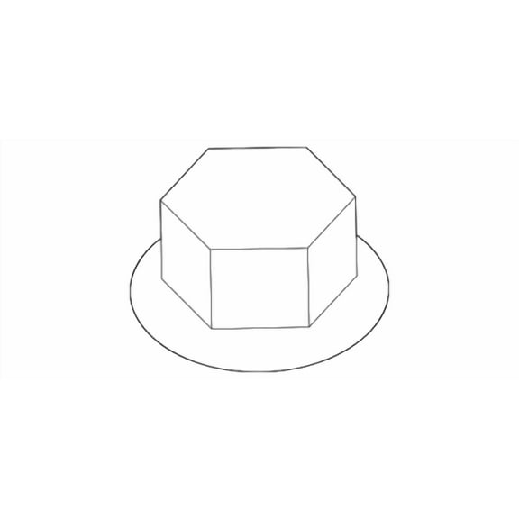 New Genuine Mazda Flange Nut OE 999400603B