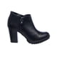 thumbnail image 2 of Botín Para Mujer Tipo Piel Negro Con Tacón Ancho Lisos Básicos 088D4Z negro 25 Incógnita 088D4Z, 2 of 7