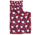 thumbnail image 2 of Red Baseballs with Blue Flowers Pattern Toddler Nap Mats for Kids Preschool,Sleeping Mat Bag or Kids,Toddler Sleeping Bag,Toddler Nap Mat or Daycare, 2 of 6