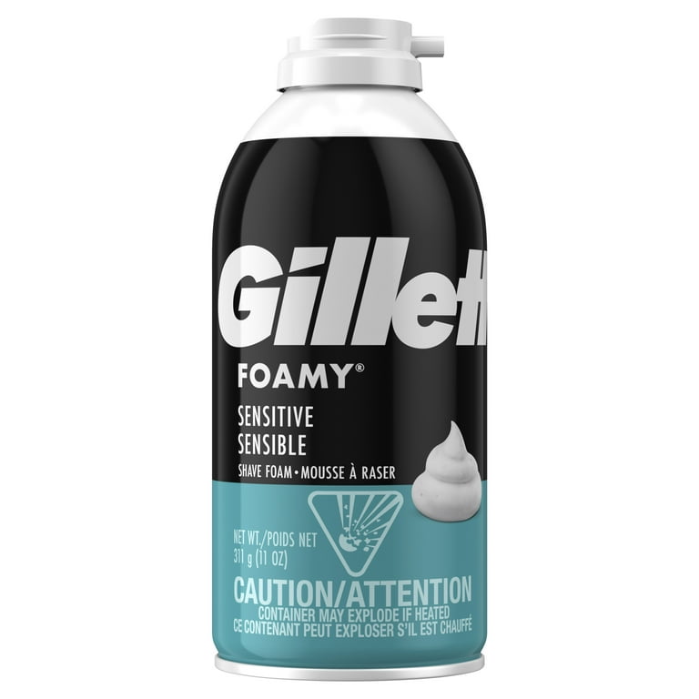 Gillette Foamy Foamy Sensitive Skin Shave Foam