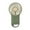 3#Green, variant on SKXILTKU Portable Handheld Turbine Fan 199 - Wind Speeds Digital Display Rechargeable USB Small Fan for Travel Camping Outdoor Home.,White