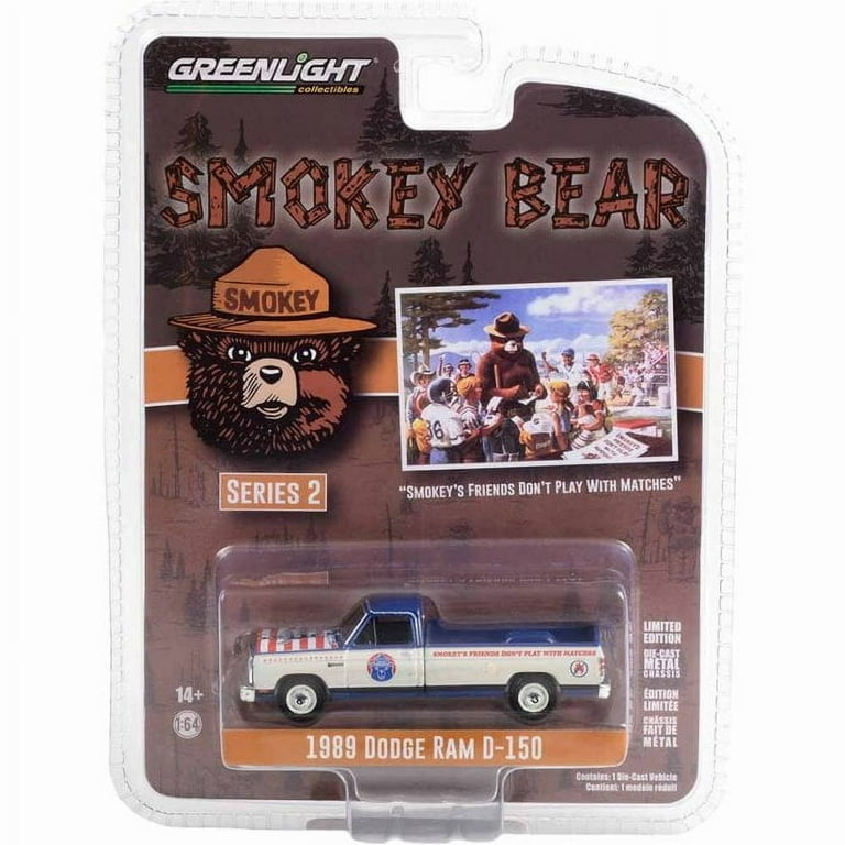 1989 Dodge Ram D-150 Pickup Truck, White - Greenlight 38040D