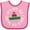 Pink and Fuchsia, variant on Inktastic 1st Cinco De Mayo Fiesta Sombrero Boys or Girls Baby Bib