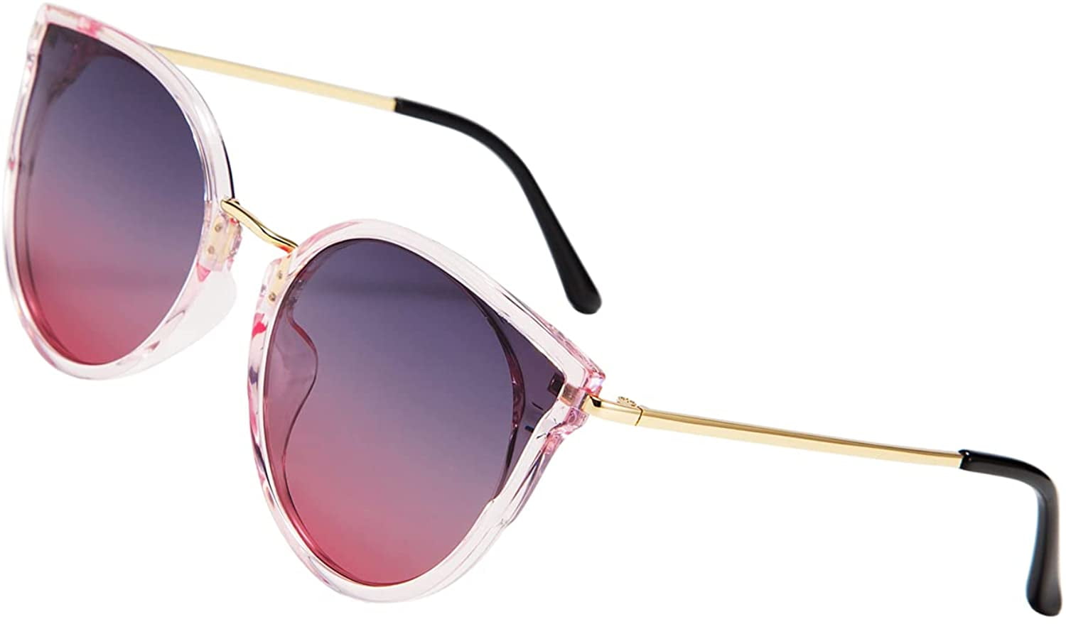 FEISEDY Retro Polarized Cat Eye Design Fashion Sunglasses For Women 100% UV400 Protection B7000 