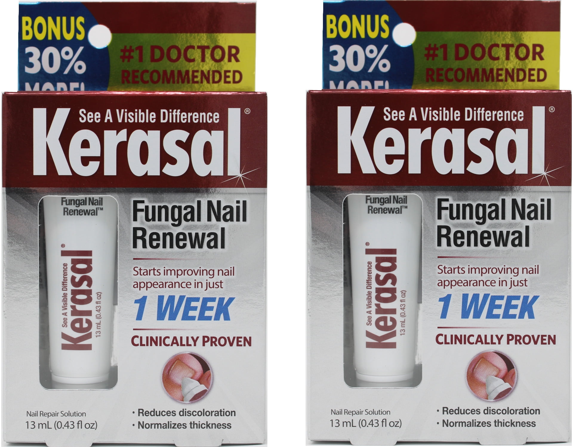 Kerasal Kerasal Nail Fungal Nail Renewal Treatment, 2 Pack, 10 mL / 0