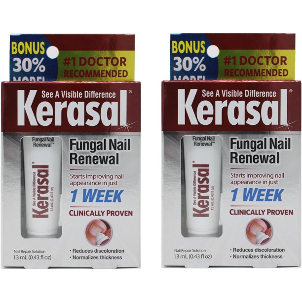 Kerasal Kerasal Nail Fungal Nail Renewal Treatment, 2 Pack, 10 mL / 0