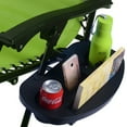 thumbnail image 5 of Canddidliike 2 Pieces Folding Lounge Chair with Zero Gravity-Green, Oversized Padded Zero Gravity Lounge Chair Folding Patio Recliner with Headrest, 5 of 5