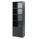 thumbnail image 5 of Estantería de Libros Costway Moderna 6 Niveles 60 x 34 x 188 cm Negro, 5 of 6