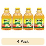 (4 pack) Mott's 100% Juice Original Apple Juice, 48 fl oz, Bottle
