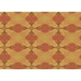 thumbnail image 1 of Ahgly Company Indoor Rectangle Patterned Orange Red Orange Area Rugs, 8' x 12', 1 of 1