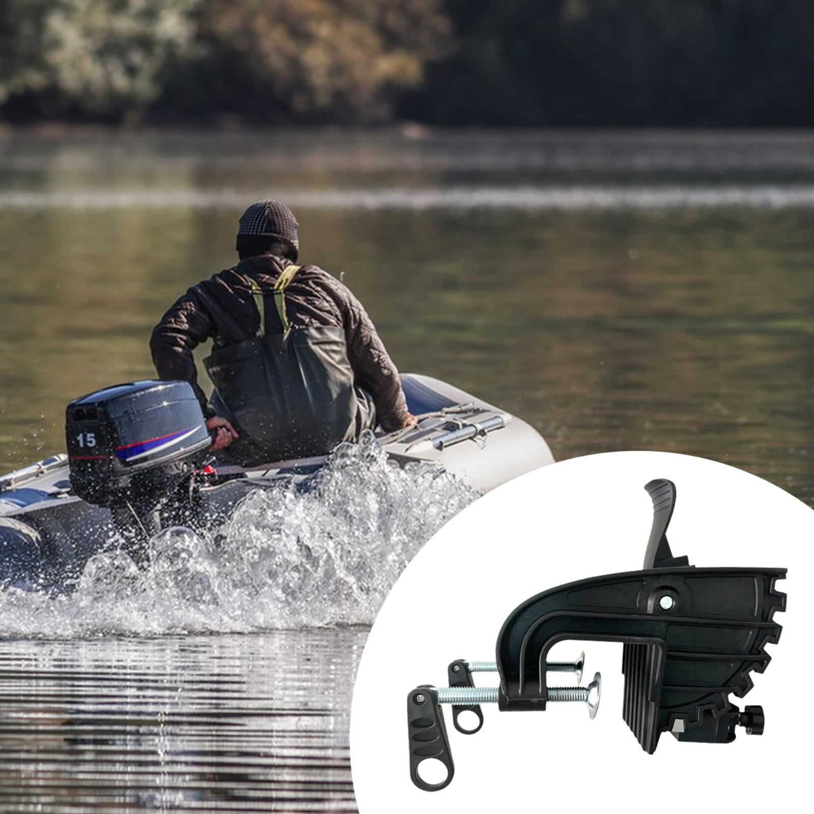 simhoa Electric Trolling Motor s Supplies 12V Easy Installation Professional for Inflatable Boat Kayak Boat Motor Bracket Sturdy No Adjustment