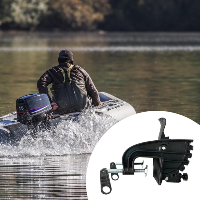 Suministros de motores de trolling eléctricos Suministros de 12 V de alto rendimiento, accesorios profesionales Soporte de motor de bote Profesional Sin anillo de ajuste