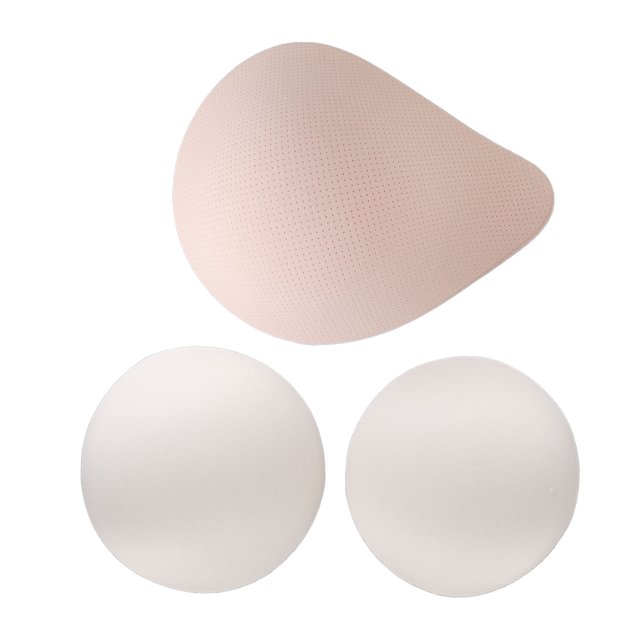 Triangle Éponge Poitrine, Prothèse Artificielle Poitrine, Coussin Postopératoire Respirant, Ventilation Massage Particules Insert Soutien-Gorge Coussinets Éponges Seins