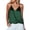 Bright Green, variant on Women's Silk Satin Camisole Tank Tops V Neck Sleeveless Spaghetti Straps Blouse Casual Racerback Shirt