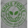 thumbnail image 2 of Alien Space Force Area 51 Believers Romper Boys or Girls Infant Baby Brisco Brands 12M, 2 of 6