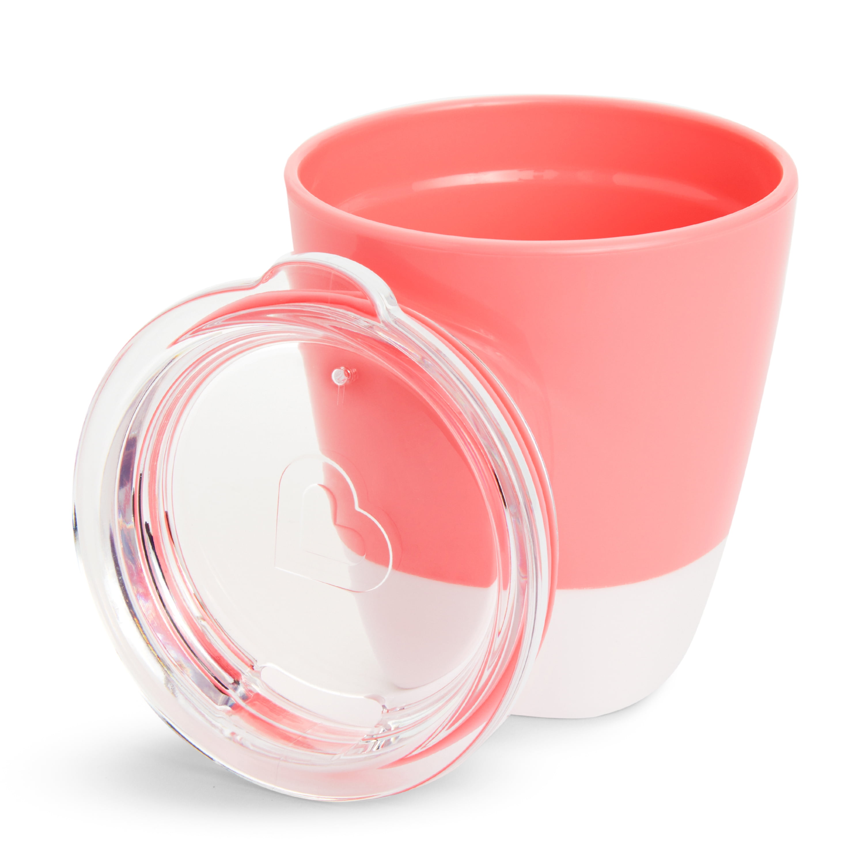 Munchkin® Splash™ Open Toddler Cup with Training Lid, 7 oz, Pink, Unisex