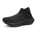 thumbnail image 2 of Men's Sock Style Shoes Slip‑On Knit Upper Casual Sneakers with Layered Midsole for Daily Walking and Casual Everyday Activities, 2 of 6