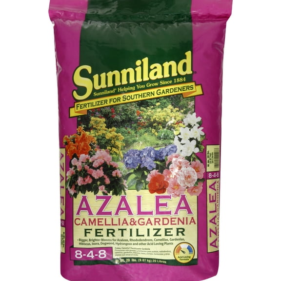 Sunniland Azalea Camellia & Gardenia Fertilizer 8-4-8, 20 lb.