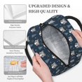 thumbnail image 3 of Fotbe Cute Christmas Tree Raccoon Bolsa de Almuerzo con Estampado, Lonchera Aislada, Contenedor de Comida Reutilizable Tipo Cooler a Prueba de Fugas, 3 of 6