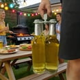 thumbnail image 5 of 6-Pack Folding Bottle Carrier with Built-In Opener, Portable Beverage Holder for Parties, Picnics & BBQs, Space-Saving Bottle Lifter for Home & Outdoor Use (2 Colors Available), 5 of 8