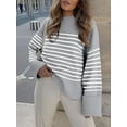 thumbnail image 2 of CAILDANL Women's Oversized Sweaters 2025 Long Sleeve Fuzzy Knit Casual Chunky Pullover Sweater Fall Outfits Clothes, 2 of 2