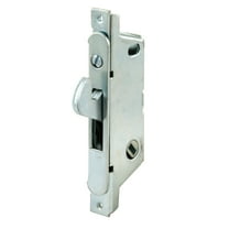 Adams Right, Stainless Steel, Round Faceplate, Patio Door, Mortise Lock