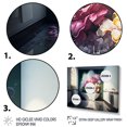 thumbnail image 3 of Designart Luxury Bathroom With Blooming Flowers II Canvas Wall Art, 3 of 5